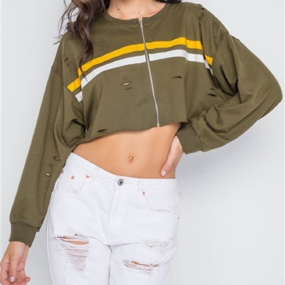 Sweaters - Micaela Distressed Sweater